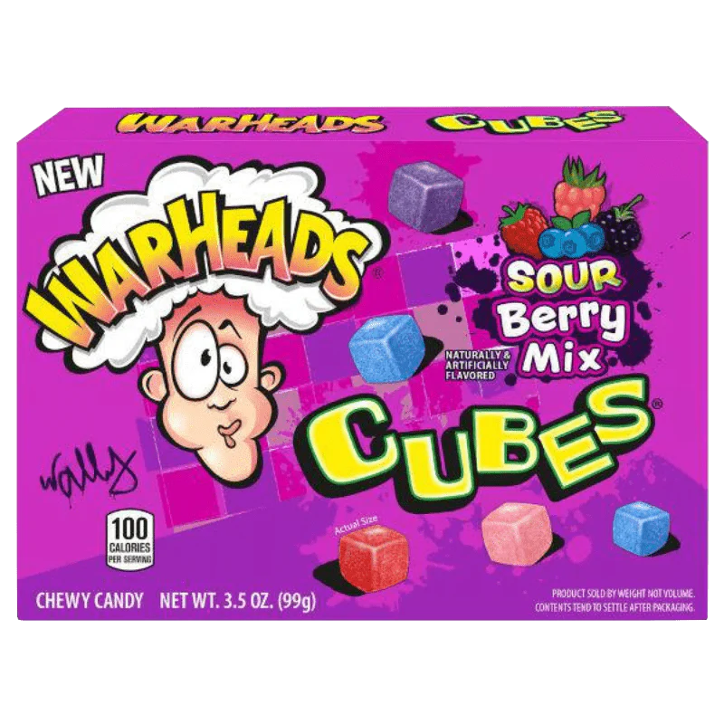 Warhead Sour berry Cubes